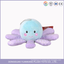 Chine ICTI manufactuer personnalisé pp coton emoji oreiller octopus peluche